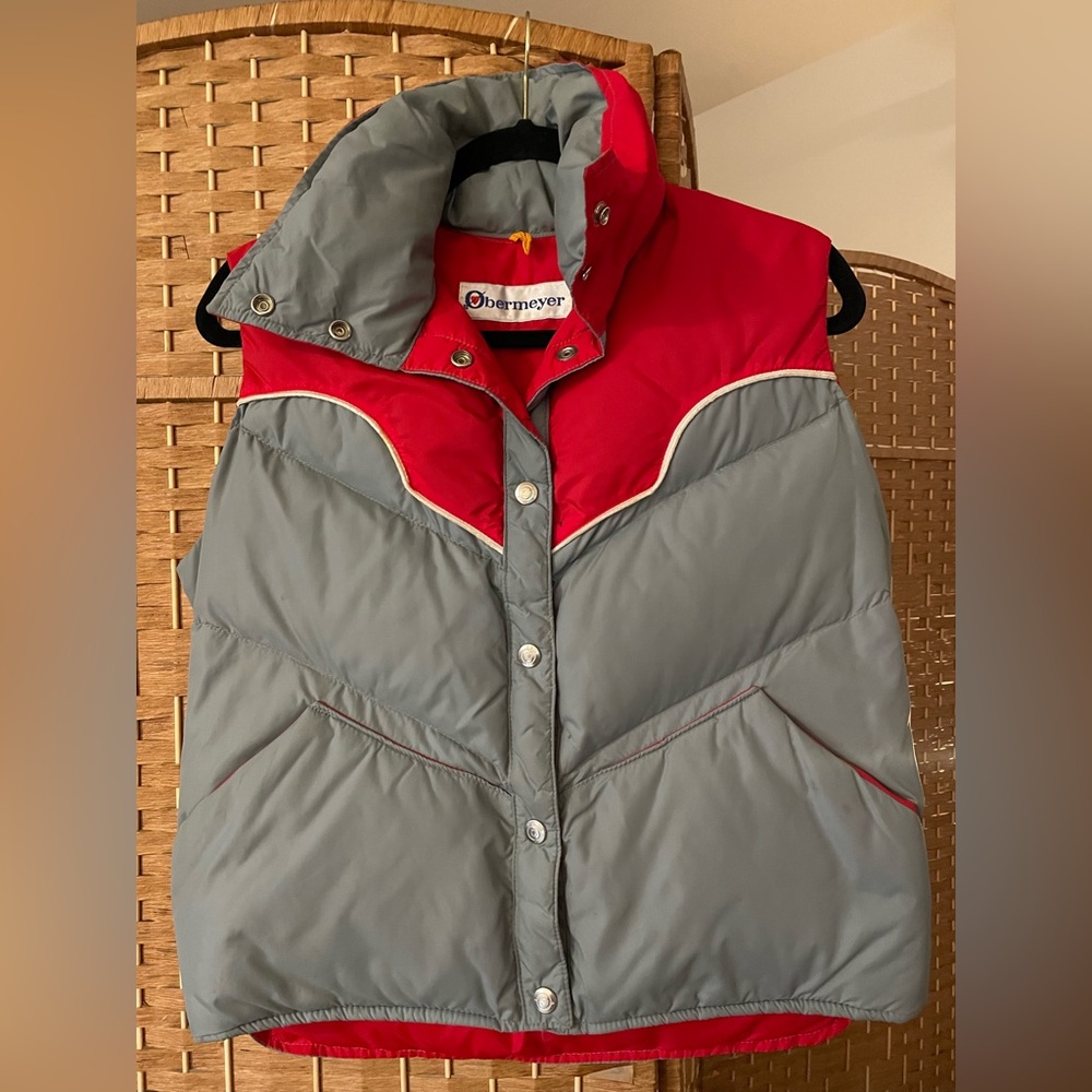 Vintage Obermeyer puffy vest